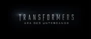 Transformers: &Auml;ra des Untergangs - Logo