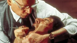 Laurence Olivier (l.) als &bdquo;Christian Szell&ldquo;; Dustin Hoffman als &bdquo;Thomas Babbington Levy&ldquo;
