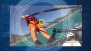 When sailing, if your boat tilts too much due to force on your sails, and you're not attached, you could fall off into the sea.