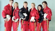 Die Hubschrauberteams werden immer dann gerufen, wenn es um Sekunden geht. Sekunden, die &uuml;ber Leben und Tod entscheiden (v.li.: Jo Weil, Roswitha Meyer, Hans Heller, Serge Falck, Julia Cencig, Urs Remond).