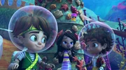 L-R: Tom&aacute;s Montes, Lorelai, Cecilia, Santiago Montes