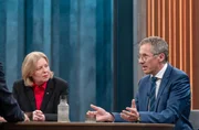 B&auml;rbel Bas (SPD) und Daniel Friedrich Sturm