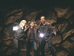 L-R: Ben Gates (Nicolas Cage), Riley Poole (Justin Bartha) und Abigail Chase (Diane Kruger)