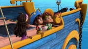 L-R: Lorelai, Santiago Montes, Kiko (oben), Tom&aacute;s Montes