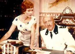 Marcella (Germaine Damar), Pierre Duval, Polizeichef (Hubert von Meyerinck)