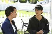 Bei den Ermittlungen: Lieutenant Daniels (Sophina Brown, l.) und Ziva (Cote de Pablo, r.) ... Bei den Ermittlungen: Lieutenant Daniels (Sophina Brown, l.) und Ziva (Cote de Pablo, r.) ...