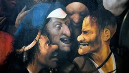 Detail aus dem Gem&auml;lde &bdquo;Die Kreuztragung&ldquo; von Hieronymus Bosch (1490-1510)