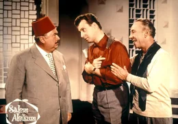 L-R: Ben Saadi (Oskar Sima), Peter Karmann (Peter Alexander), Henri Holler (Rudolf Platte).