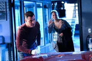 "All That Cremains" – Picture (L-R): George Eads as Nick Stokes and Tracee Ellis Ross ("Girlfriends") guest stars as Langston's wife, Gloria Parkes. CSI: CRIME SCENE INVESTIGATION. "All That Cremains" – Picture (L-R): George Eads as Nick Stokes and Tracee Ellis Ross ("Girlfriends") guest stars as Langston's wife, Gloria Parkes. CSI: CRIME SCENE INVESTIGATION.