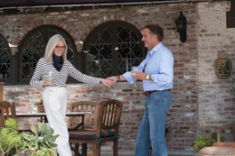Diane (Diane Keaton), Mitchell (Andy Garcia).