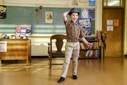 Versucht sich als Schauspieler und Entertainer, nachdem er bei einem Wissenschaftswettbewerb mal nicht den ersten Platz gemacht hat: Sheldon. Versucht sich als Schauspieler und Entertainer, nachdem er bei einem Wissenschaftswettbewerb mal nicht den ersten Platz gemacht hat: Sheldon.