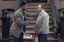 Eines Tages bekommt es Hitch, der Date-Doktor (Will Smith, l.) mit einem hoffnungslosen Fall zu tun: Albert (Kevin James, r.) ...