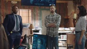 (v.l.n.r.) Quentin Carter (Charles Michael Davis); Sebastian Lund (Rob Kerkovich); Hannah Khoury (Necar Zadegan) (v.l.n.r.) Quentin Carter (Charles Michael Davis); Sebastian Lund (Rob Kerkovich); Hannah Khoury (Necar Zadegan)