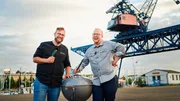 Georg Bauch (Gastronom aus Kühlungsborn) vs. Stefan Pistol (Metzgermeister und Grillprofi aus Roggentin bei Rostock) Georg Bauch (Gastronom aus Kühlungsborn) vs. Stefan Pistol (Metzgermeister und Grillprofi aus Roggentin bei Rostock)