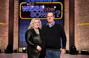 Treten bei "Wer wei&szlig; denn sowas?" gegeneinander an: Die S&auml;ngerin Anita Hegerland (l.) und der S&auml;nger Hein Simons (r.).