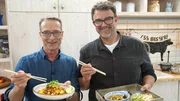 Dr. Matthias Riedl (l.) und Tarik Rose. Dr. Matthias Riedl (l.) und Tarik Rose.