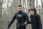 Pictured (L-R): Zeeko Zaki as Special Agent Omar Adom O' Zidan and Missy Peregrym as Special Agent Maggie Bell. Pictured (L-R): Zeeko Zaki as Special Agent Omar Adom O' Zidan and Missy Peregrym as Special Agent Maggie Bell.
