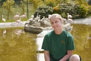 Tierpflegerin Anna Schmidt, aus dem Kronberger Opel-Zoo.
