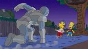 Milhouse (l.); Bart (r.) Milhouse (l.); Bart (r.)