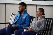 Dr. Winston Ndugu (Anthony Hill, l.); Dr. Maggie Pierce (Kelly McCreary, r.)