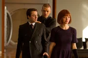 V.l.: Philippe Weis (Vincent Kartheiser), Will Salas (Justin Timberlake), Vincent Kartheiser (Amanda Seyfried)