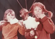 (v.li.): Maria Persson (Annika), Pär Sundberg (Tommy), Inger Nilsson (Pippi Langstrumpf). (v.li.): Maria Persson (Annika), Pär Sundberg (Tommy), Inger Nilsson (Pippi Langstrumpf).