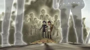 Arthur und Mordred sind zur Zusammenarbeit im Kampf gegen die Geister verdammt.