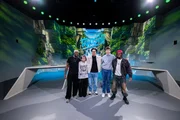 Im "Tanoshii Naruto-Special" müssen Blessed, Serafina, Host Raafey, Max und Sergio (von links nach rechts) vier Kategorien meistern. Im "Tanoshii Naruto-Special" müssen Blessed, Serafina, Host Raafey, Max und Sergio (von links nach rechts) vier Kategorien meistern.