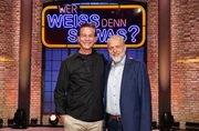 Treten bei "Wer wei&szlig; denn sowas?" als Kandidaten an: Die Schauspieler Thomas Heinze (l.) und Jan-Gregor Kremp (r.).