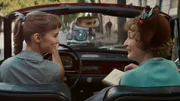 l-r: Natasha (Alba Baptista), Ada Harris (Lesley Manville)