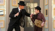 Detective Murdoch (Yannick Bisson) und Dorrie (Jason Spevack).