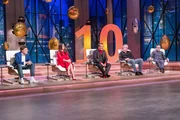 Die L&ouml;wen (v.l.) Carsten Maschmeyer, Judith Williams, Ralf D&uuml;mmel, Frank Thelen und Jochen Schweizer.  +++