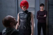 GRIMM -- "Star Crossed" Episode 509 -- Pictured: (l-r) Bitsie Tulloch as Eve, Jacqueline Toboni as Trubel GRIMM -- "Star Crossed" Episode 509 -- Pictured: (l-r) Bitsie Tulloch as Eve, Jacqueline Toboni as Trubel