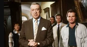 vorne, l-r: Stephan Derrick (Horst Tappert), Harry Klein (Fritz Wepper)