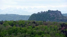 Vulkane Landschaft.