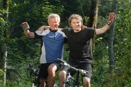 Pemiere: "Die Copiloten". Im Bild (v.li.): Miroslav Nemec, Udo Wachtveitel.