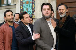 L-R: Musa (Deniz Cooper), Yussuf (Tim Seyfi), Erdogan (Hary Prinz), Adnan (Ercan Durmaz ).