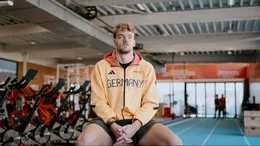 Schwimmer Josha Salchow, deutscher Rekordhalter &uuml;ber 100m Freistil, im Trainingszentrum in Eindhoven.