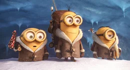 "Minions", Die Minions haben im Verlauf der Erdgeschichte stets den schlimmsten Schurken gedient. Zurzeit fehlt ihnen aber ein b&ouml;ses Idol. Antriebslos darben sie in schwerer Depression. Kevin, Stuart und Bob begeben sich daher beherzt auf die Suche nach einem neuen Anf&uuml;hrer. Im Jahr 1968, also 42 vor Gru, landen sie in New York. Bei der Messe der Mega-B&ouml;sewichte in Orlando hoffen sie, f&uuml;ndig zu werden. Super-Schurkin Scarlett Overkill scheint die ideale Meisterin zu sein, erweist sich aber anspruchsvoller als erwartet.  SENDUNG: ORF eins - SA - 15.08.2020 - 13:25 UHR. - Veroeffentlichung fuer Pressezwecke honorarfrei ausschliesslich im Zusammenhang mit oben genannter Sendung oder Veranstaltung des ORF bei Urhebernennung.