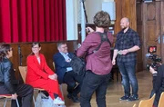 Diana Herbstreuth, CDU Sch&uuml;ler-Dialog Schleiz