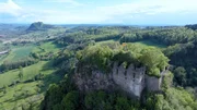 Vulkane Landschaft.