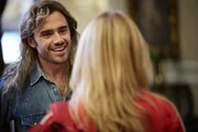 Andre Agassi (Toby Sebastian) und Steffi Graf (Lena Klenke)  +++ Die Verwendung des sendungsbezogenen Materials ist nur mit dem Hinweis und Verlinkung auf RTL+ gestattet. +++