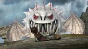 "Dragons - Die W&auml;chter von Berk", "Die Feuerwurm-Insel." Rotzbakke will der beste Drachenreiter sein und trainiert hat. Dabei &uuml;bersieht er, dass er Hakenzahn &uuml;berfordert und dieser immer schw&auml;cher wird. Es scheint, dass nur noch sogenannte Feuerw&uuml;rmer ihm seine Kraft zur&uuml;ckgeben k&ouml;nnen. Doch es gibt in Berk zu wenige von diesen kleinen Reptilien. Die Freunde begleiten Rotzbakke und Hakenzahn zur Feuerwurm-Insel, wo sie schnell ein reichhaltiges Gelege mit kleinen Feuerw&uuml;rmern ausmachen k&ouml;nnen. Doch dieses wird streng bewacht.
