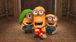 "Minions", Die Minions haben im Verlauf der Erdgeschichte stets den schlimmsten Schurken gedient. Zurzeit fehlt ihnen aber ein b&ouml;ses Idol. Antriebslos darben sie in schwerer Depression. Kevin, Stuart und Bob begeben sich daher beherzt auf die Suche nach einem neuen Anf&uuml;hrer. Im Jahr 1968, also 42 vor Gru, landen sie in New York. Bei der Messe der Mega-B&ouml;sewichte in Orlando hoffen sie, f&uuml;ndig zu werden. Super-Schurkin Scarlett Overkill scheint die ideale Meisterin zu sein, erweist sich aber anspruchsvoller als erwartet.  SENDUNG: ORF eins - SA - 15.08.2020 - 13:25 UHR. - Veroeffentlichung fuer Pressezwecke honorarfrei ausschliesslich im Zusammenhang mit oben genannter Sendung oder Veranstaltung des ORF bei Urhebernennung.