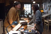GRIMM -- "Trial by Fire" Episode 413 -- Pictured: (l-r) Silas Weir Mitchell as Monroe, Bree Turner as Rosalee Calvert