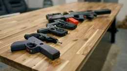 Mit dem 3D-Drucker lassen sich Waffen immer leichter herstellen &ndash; von der einfachen Wegwerfwaffe bis hin zum halbautomatischen 9-mm-Gewehr.