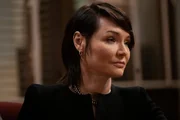 LAW & ORDER -- "White Lies" Episode 25003 -- Pictured: Katrina Lenk as Atty. Brenda Fallon. LAW & ORDER -- "White Lies" Episode 25003 -- Pictured: Katrina Lenk as Atty. Brenda Fallon.