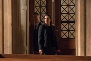 LAW & ORDER: SPECIAL VICTIMS UNIT -- "Can't Be Held Accountable" Episode 21009 -- Pictured: (l-r) Peter Scanavino as Detective Sonny Carisi, Zuleikha Robinson as Bureau Chief Vanessa Hadid LAW & ORDER: SPECIAL VICTIMS UNIT -- "Can't Be Held Accountable" Episode 21009 -- Pictured: (l-r) Peter Scanavino as Detective Sonny Carisi, Zuleikha Robinson as Bureau Chief Vanessa Hadid