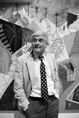 David Hockney 1985 in London
