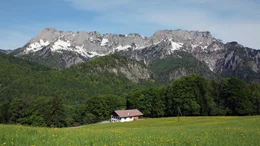 Untersberg , Bergmassiv.